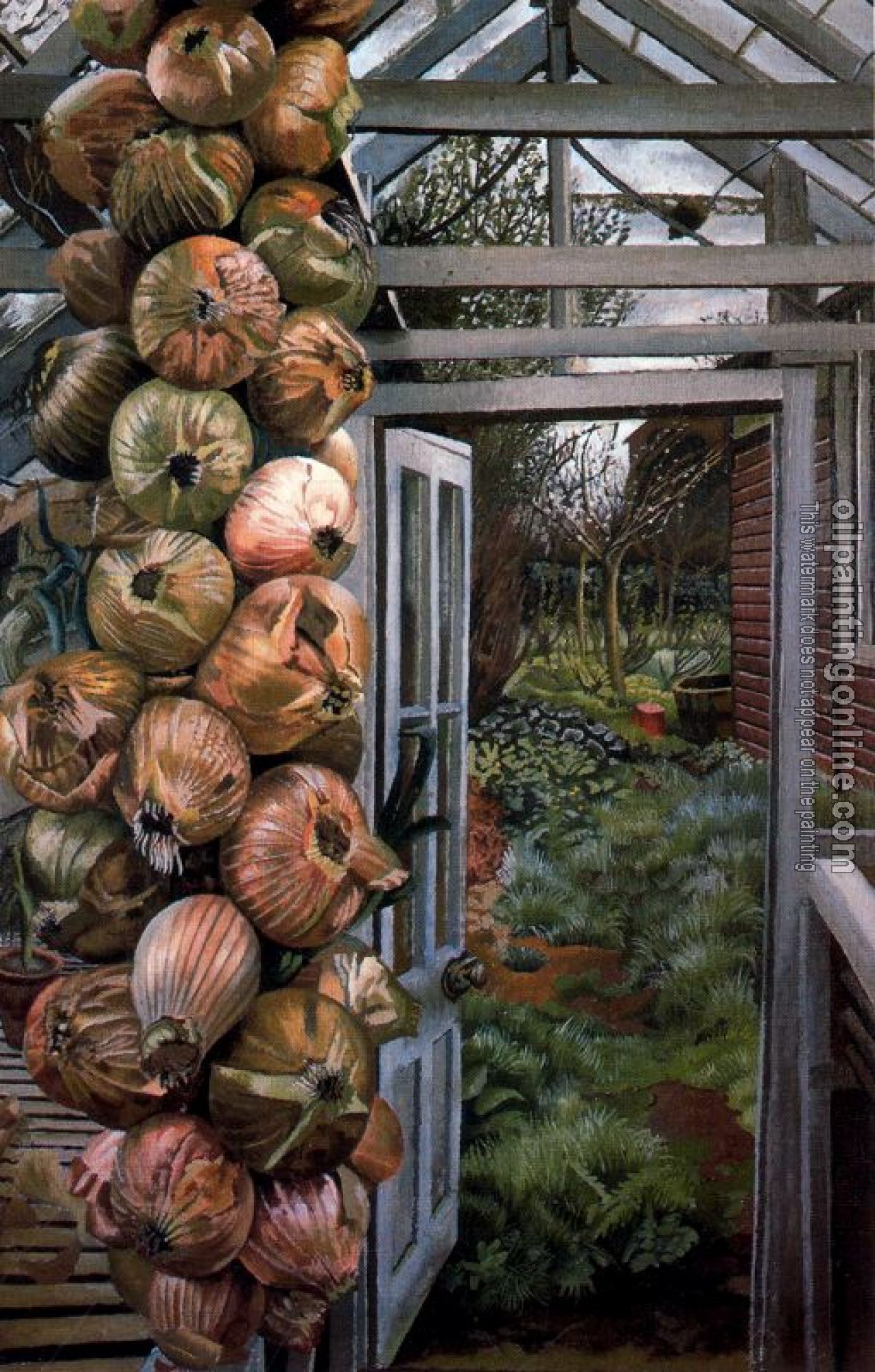 Stanley Spencer - Greenhouse and Garden